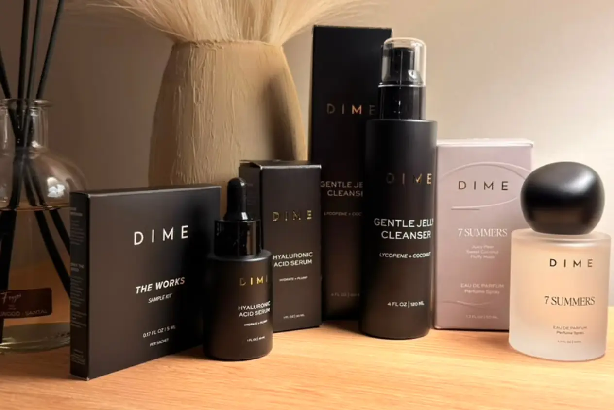 Dime beauty Cleanser Serum Perfume Review