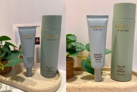 Kerativ hair products for hair volume and density